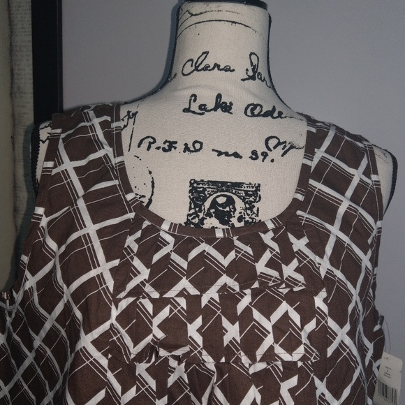 Kim Rogers sleeveless top, Size Large, NWT - Picture 4 of 7